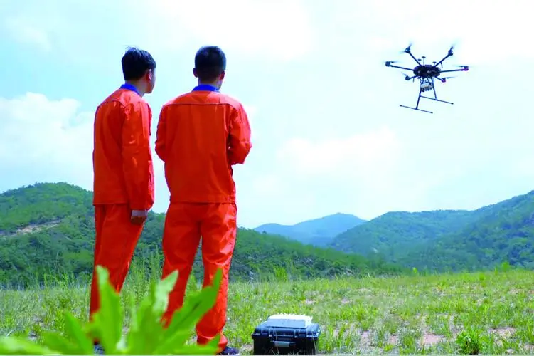 山阳无人机倾斜摄影巡检拍摄